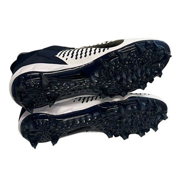 Nike Alpha Menace Pro 2 Mid Football Cleats Team Navy Size 11 BV3945-102 - Picture 6 of 8